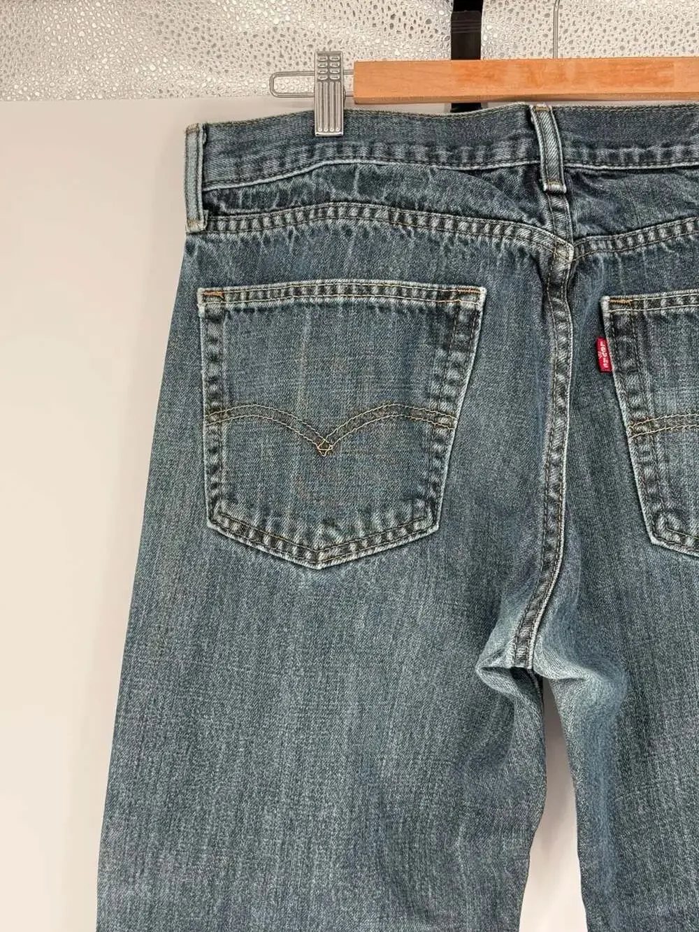 Levi's 559 Relaxed Straight Leg Jeans Mens Size 34x30 Blue Denim